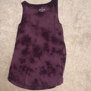 Soft & sexy purple tank top